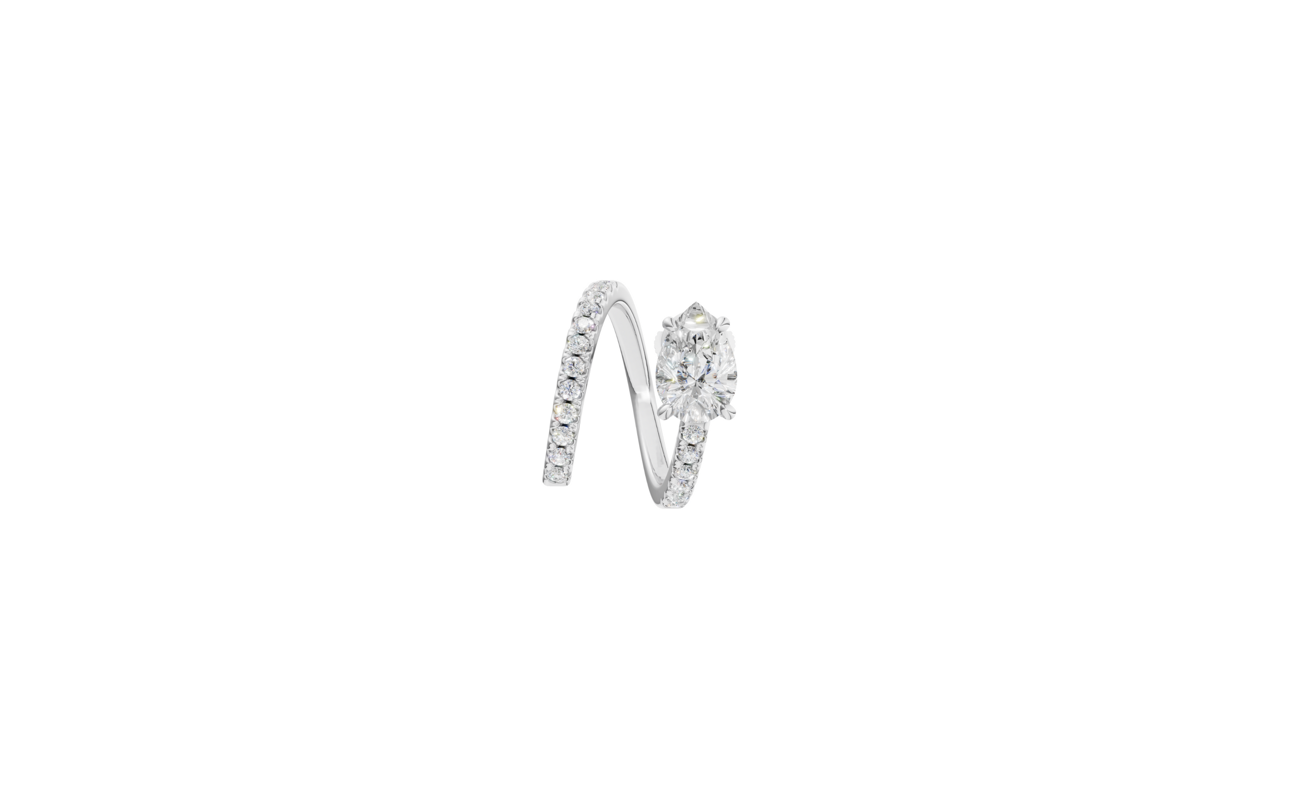 Boucle d'oreille Tourbillon Twist