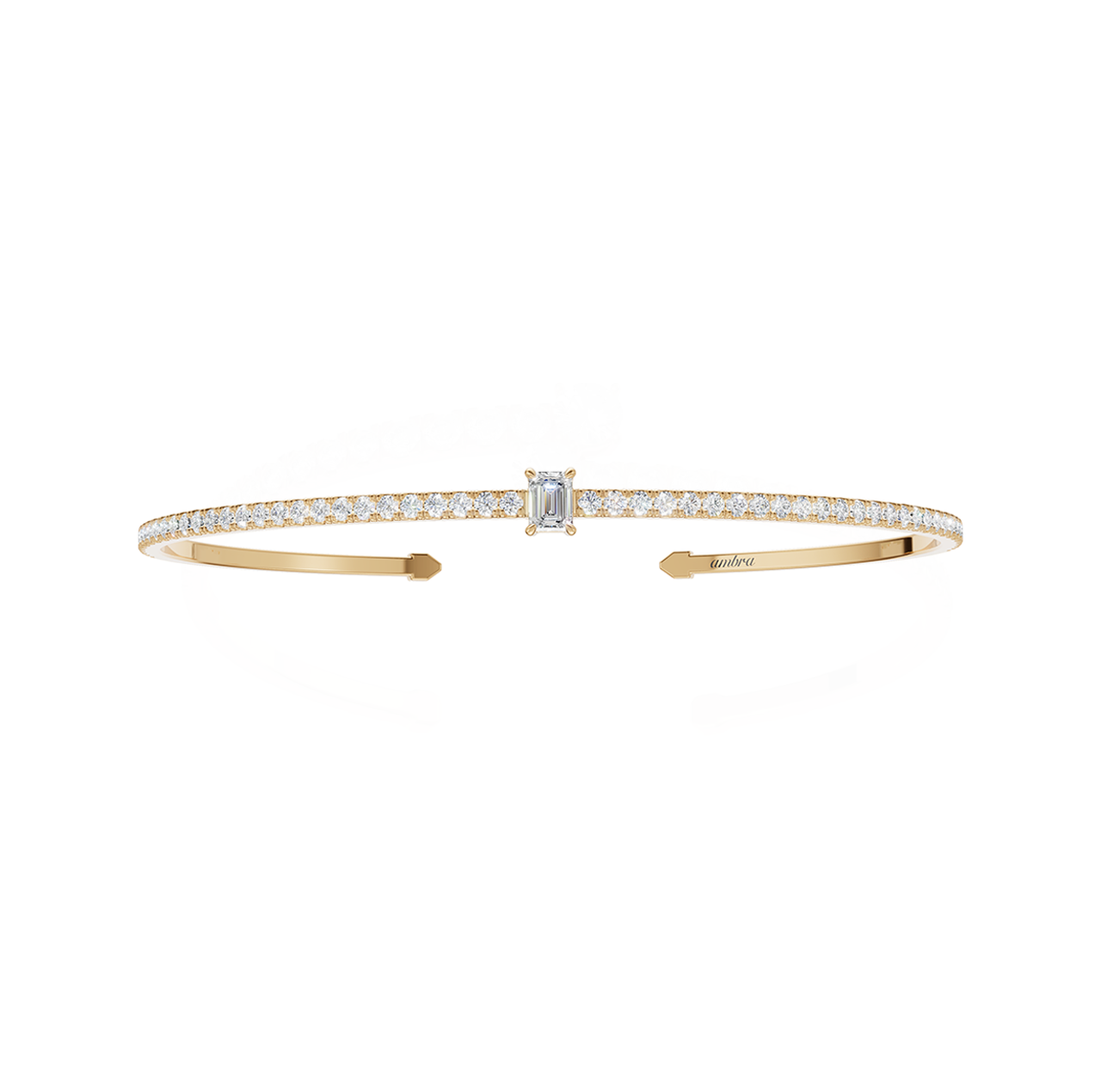 Bangle Emerald Reflections