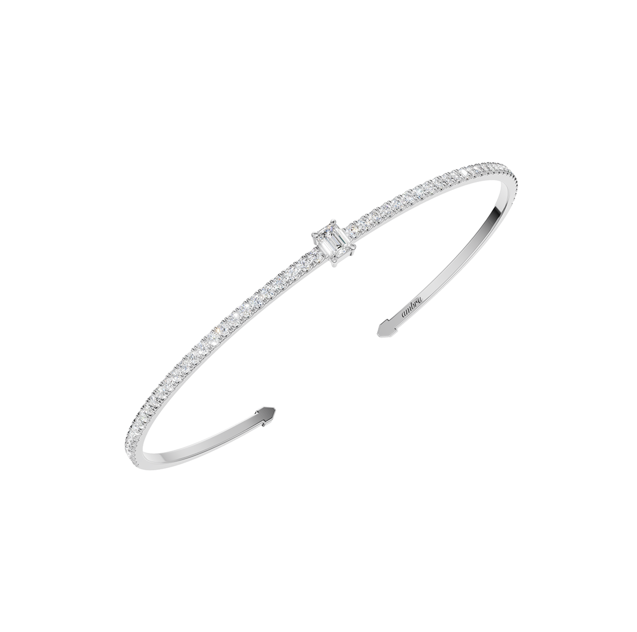 Bangle Emerald Reflections